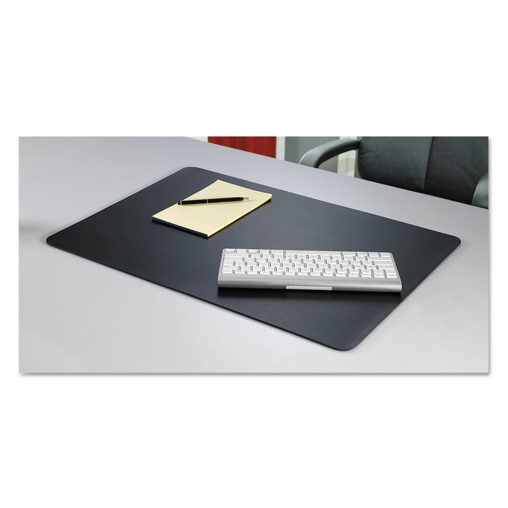 Rhinolin II Desk Pad with Microban, 24 x 17, Black - Image 3