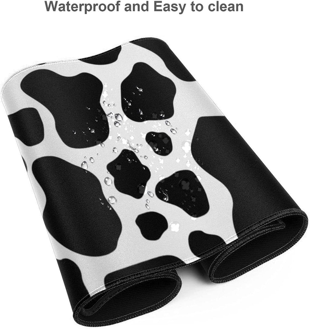 Cow Print Skin Gaming Mouse Pad Large XL Long Extended Pads Big Mousepad Keyboard Mouse Mat Desk Pad Home Office Deco... - Image 6