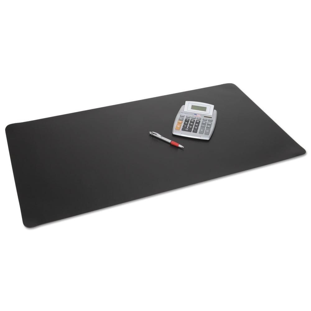 Rhinolin II Desk Pad with Microban, 24 x 17, Black - Image 2