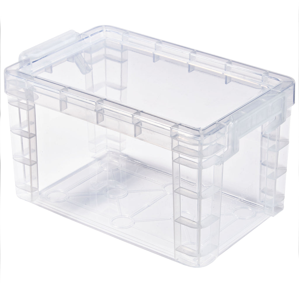 (2 pack) Plastic Index Card Box,Desktop Organizers - Image 2