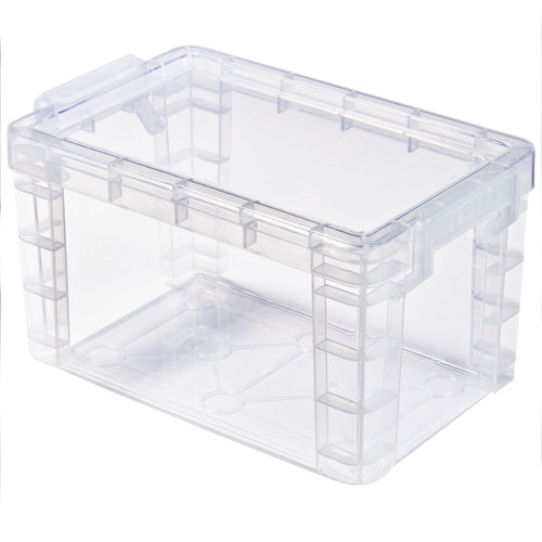 (2 pack) Plastic Index Card Box,Desktop Organizers - Image 2