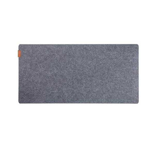 Cork/Felt Desk Pad - Medium 24.4X11.8 Inches / Light Gray