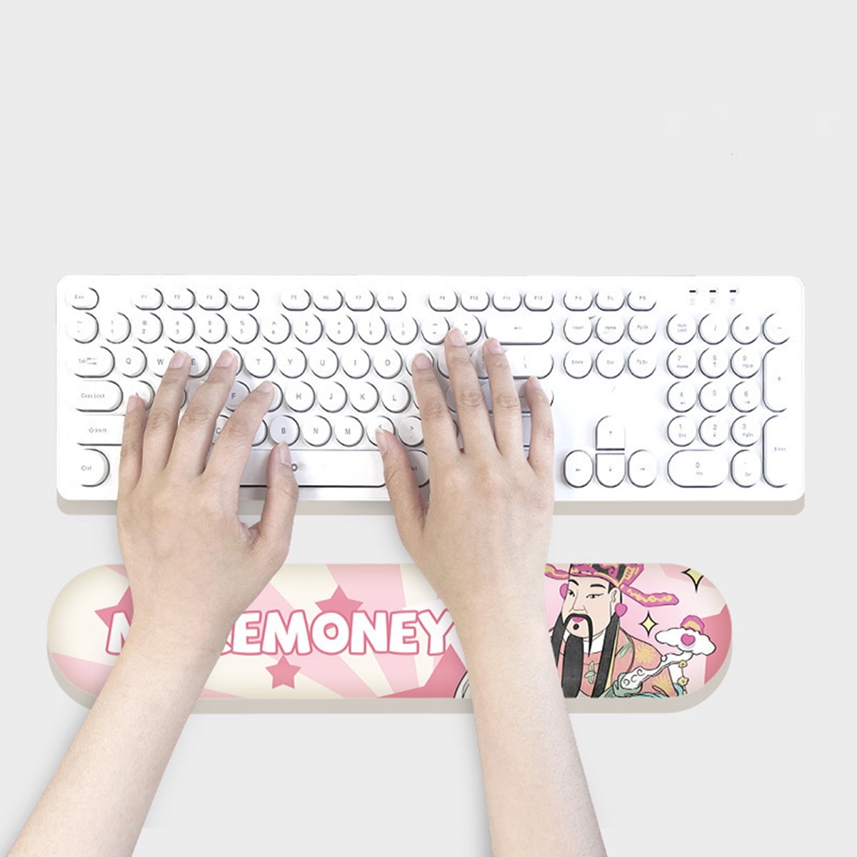 Large Mouse Pad with Non-Slip Base Stitched Edges, Desk Mat for Gamer, Office & Home - Image 3