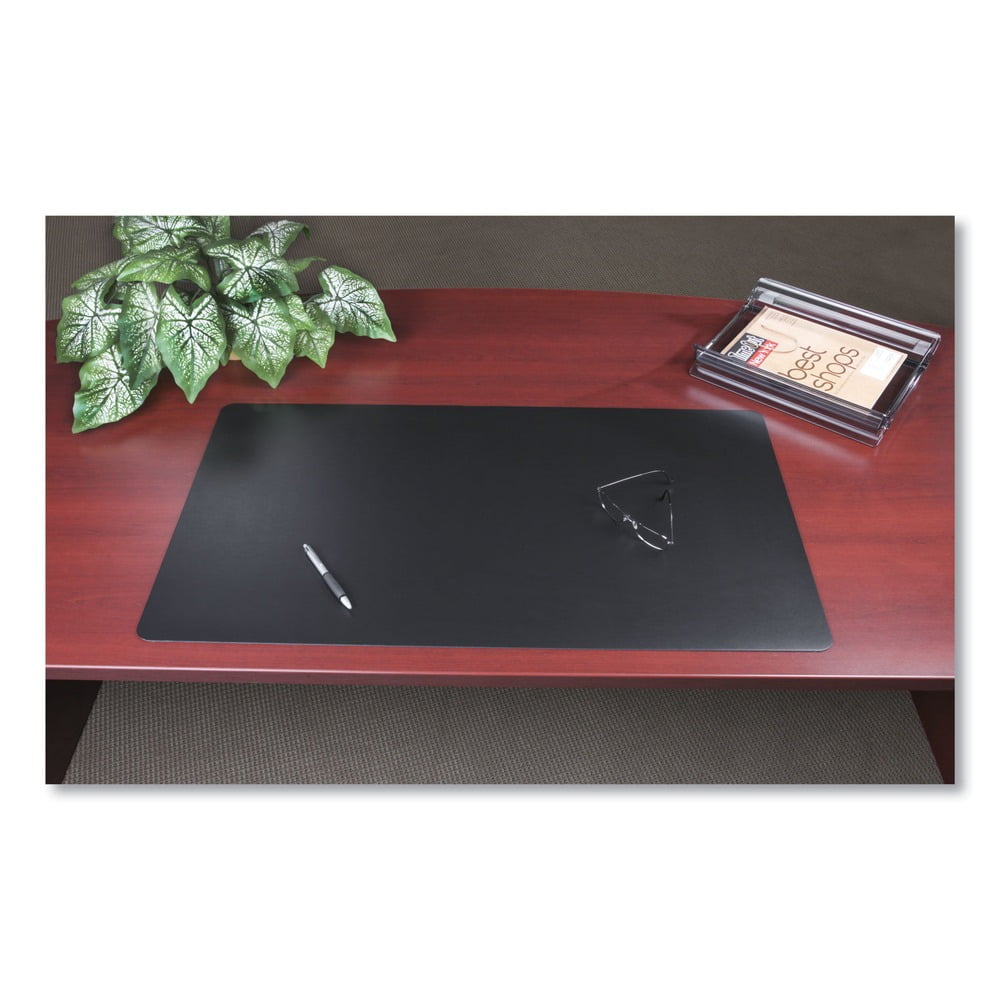 Rhinolin II Desk Pad with Microban, 24 x 17, Black - Image 4